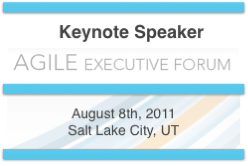 Dion Hinchcliffe Keynote at The Agile Executive Forum 2011 Dion Hinchcliffe Keynote at The Agile Executive Forum 2011