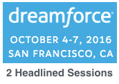 Salesforce's Dreamforce 2016 in San Francisco | 2 Headlined Emerging Tech Track Trends Sessions by Dion Hinchcliffe