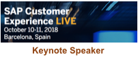 SAP Customer Experience Live Barcelona 2018 Keynote by Dion Hinchcliffe