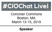CIOChat Live in Boston, MA | Dion Hinchcliffe as Session Speaker