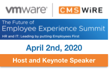 VMWare CMSWire Employee Experience Summit 2020 Hosting and Keynote by Dion Hinchcliffe